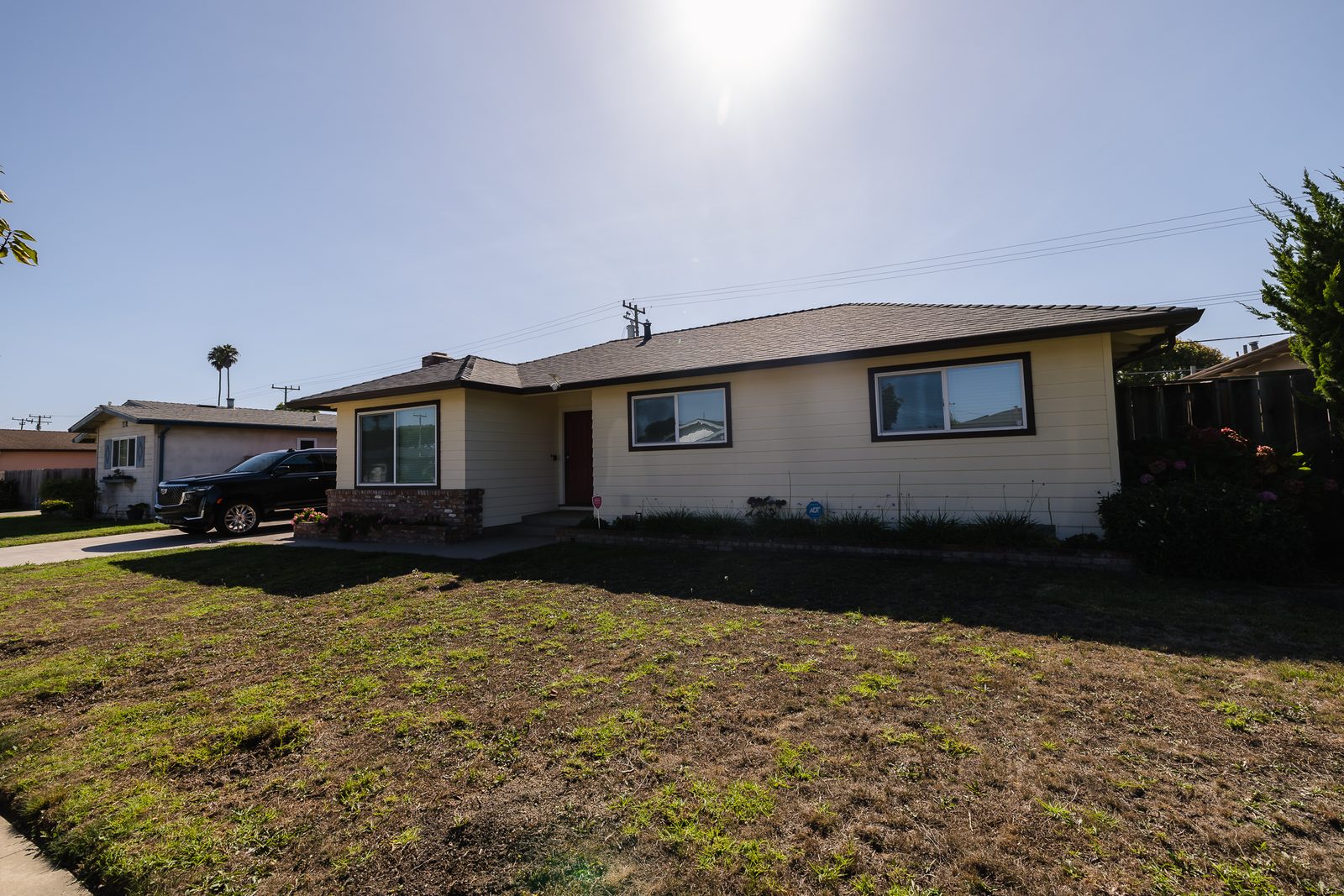Front of the home